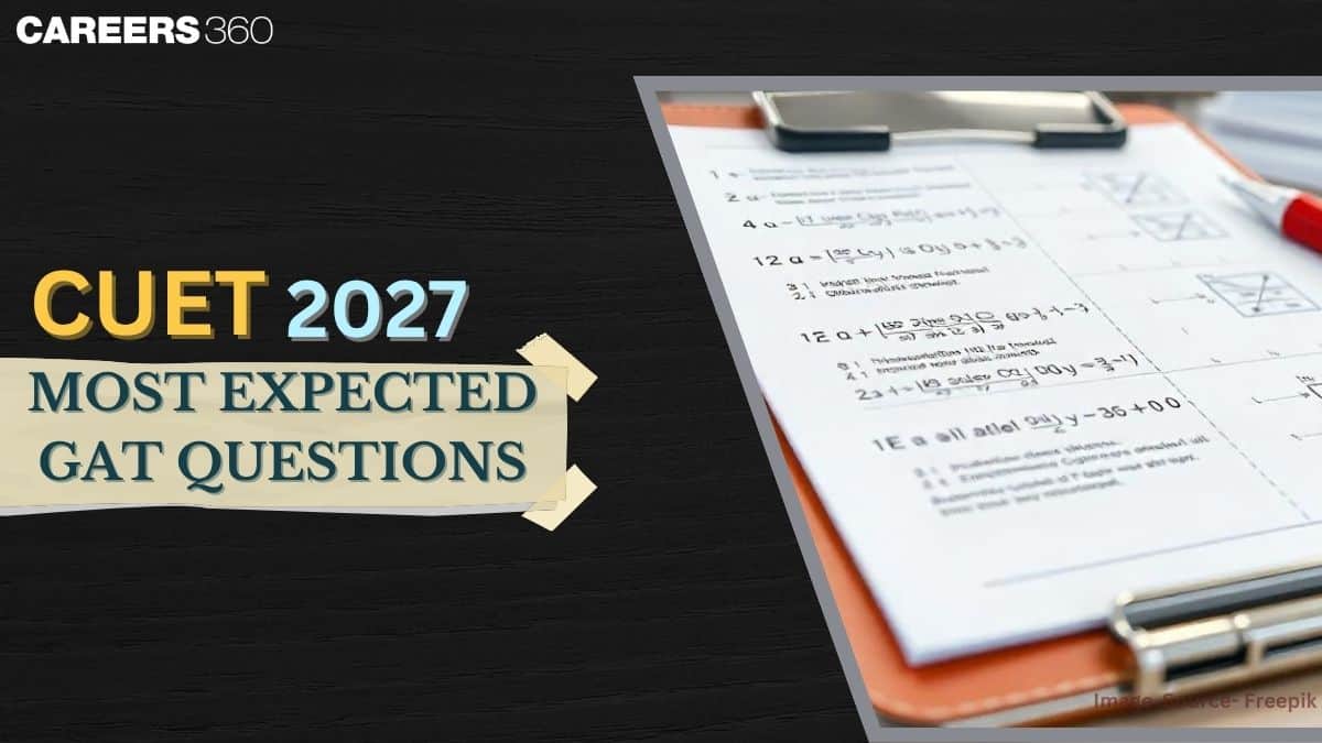 Most Expected GAT Questions with Answers For CUET 2027 Exam